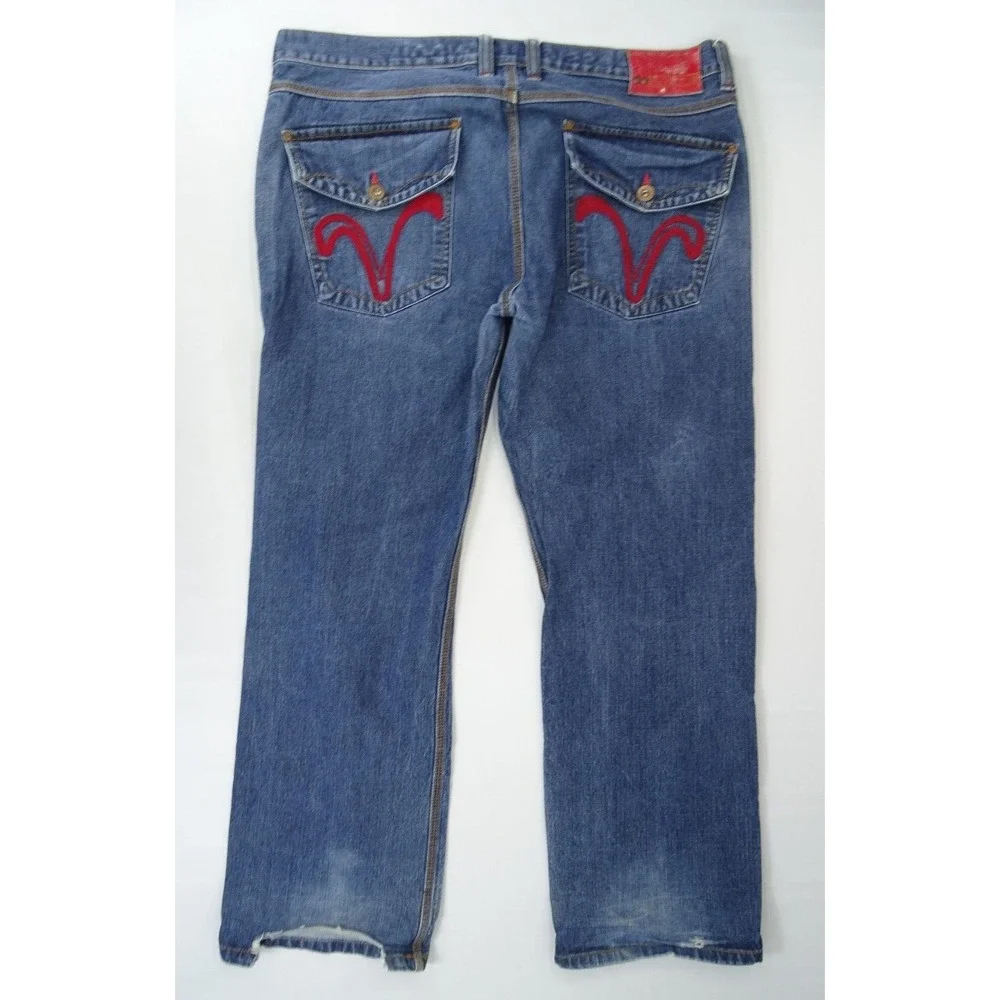 Pepe‎ Jeans London Mens Size 42X32 Baggy Flap Pocket Grunge Wide Leg Y2K Skater